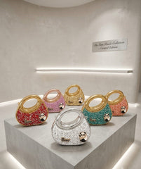 panda crystal mini sling bag