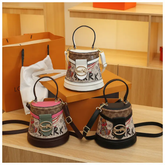 Horseshoe Bucket crossbody bags