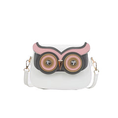 Twilight Owl Charm Crossbody Bag