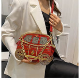Midnight royal Carriage Sling Bag