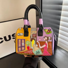 Pastel Boutique Story Satchel Bag