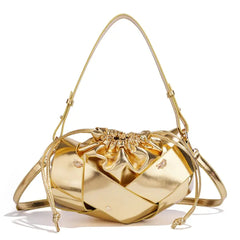 Elegant Women’s Drawstring Shoulder Bag