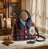 Shirt-Style Crossbody Bag