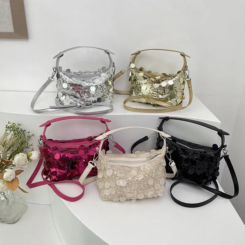 Party wear sequence sling bag