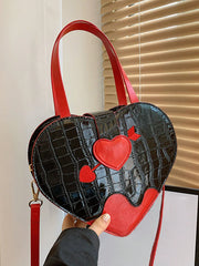 Heart crossbody bag sling