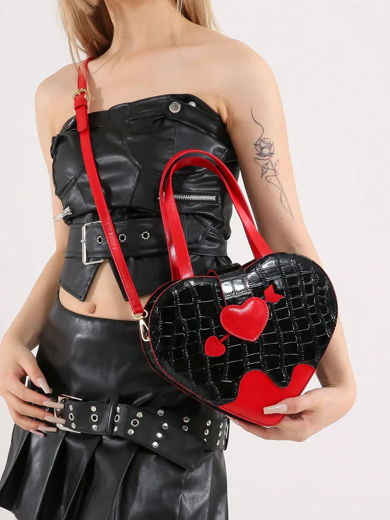 Heart crossbody bag sling