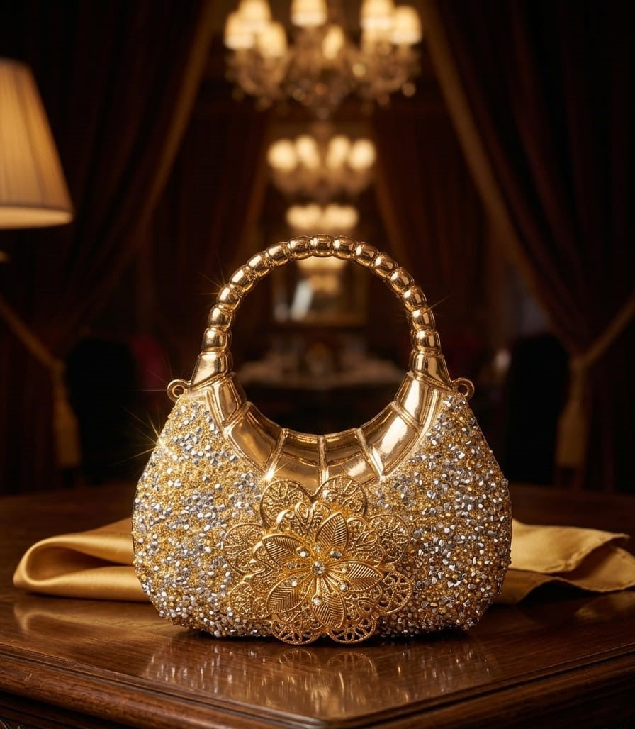 Royal Floral Clutch sling bag