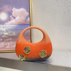 Elegant Rose Evening Bag