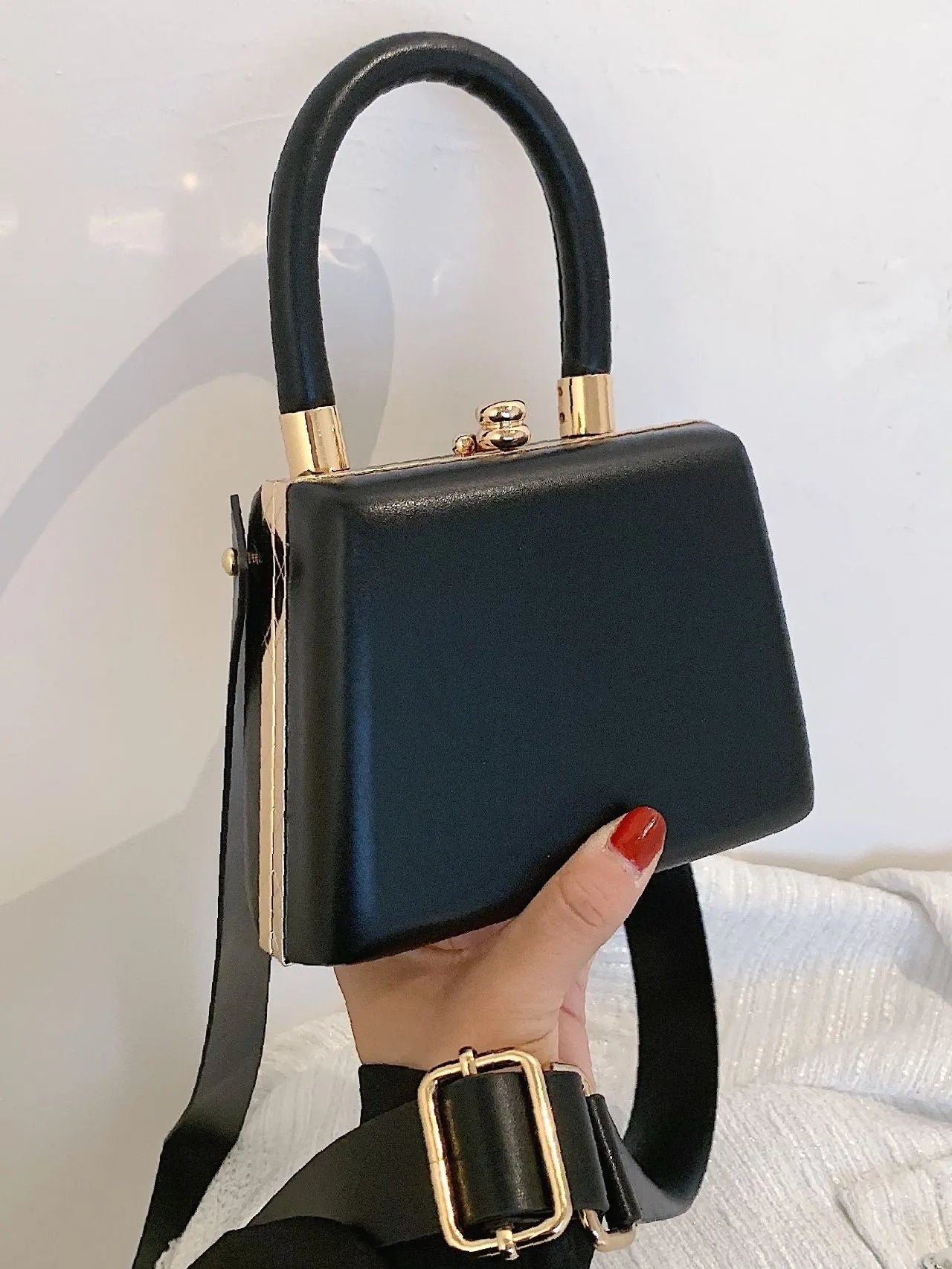 Leather Mini Handbag