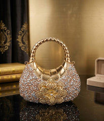 Royal Floral Clutch sling bag