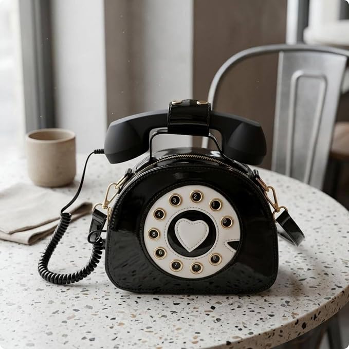 Telephone Shaped Crossbody Sling Bag