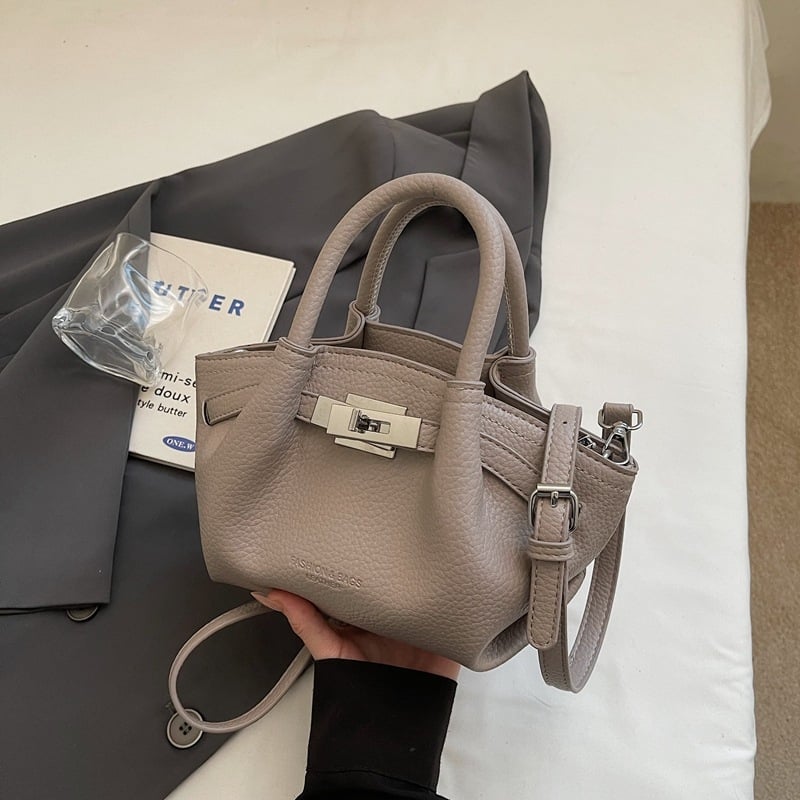 Elegant Women's Handbag with Cute Bunny Charm Bag