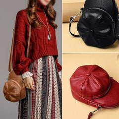 PU Leather Hat Shaped bag