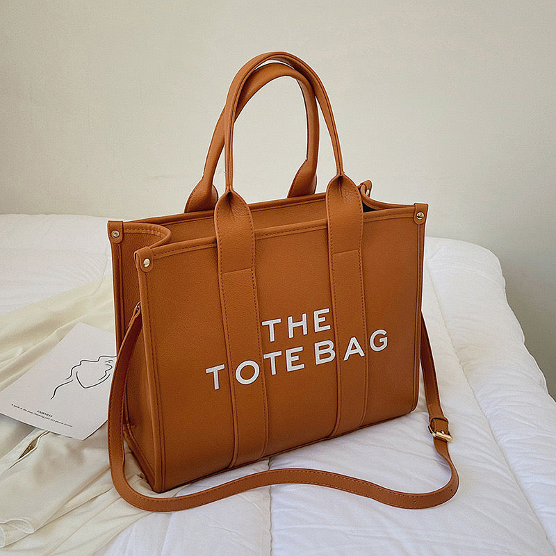 Cross body Leather Tote Bag