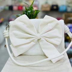 PU Leather Bow bag