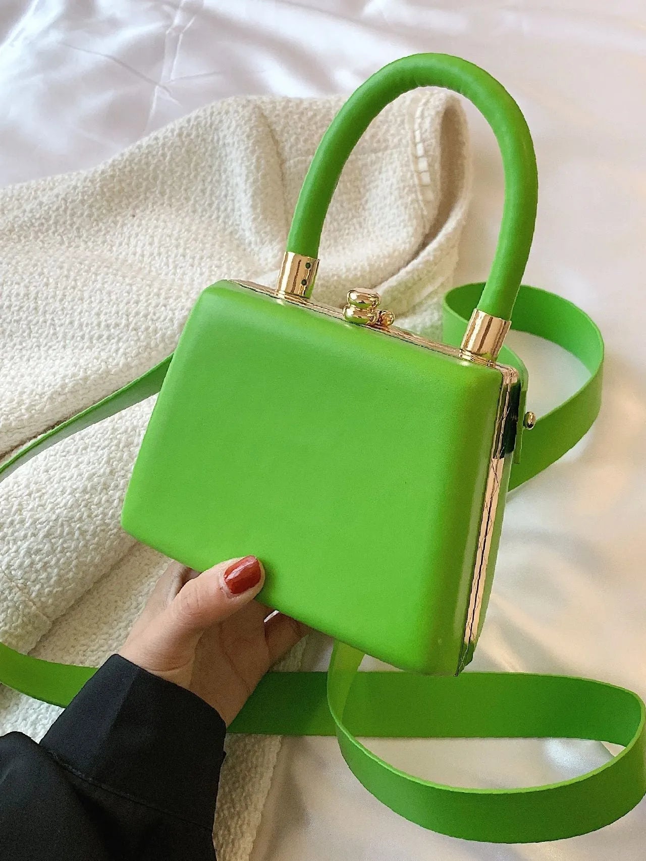 Leather Mini Handbag