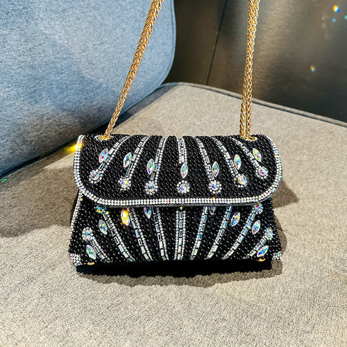 Rhinestones Clutch Bag