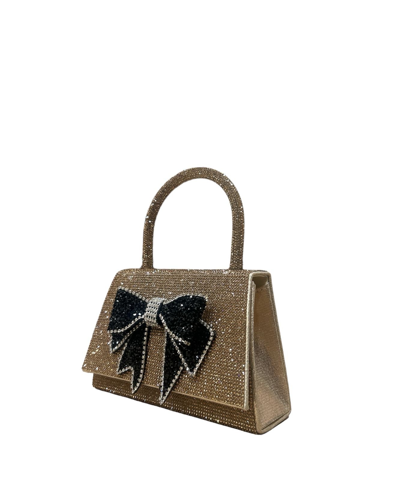 Full Rhinestone Bow Bag