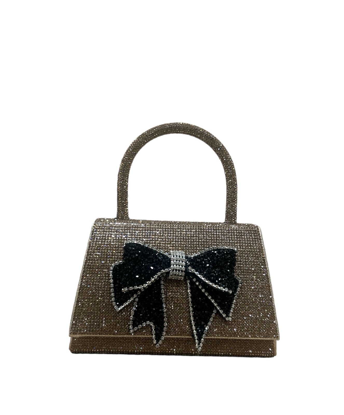 Full Rhinestone Bow Bag