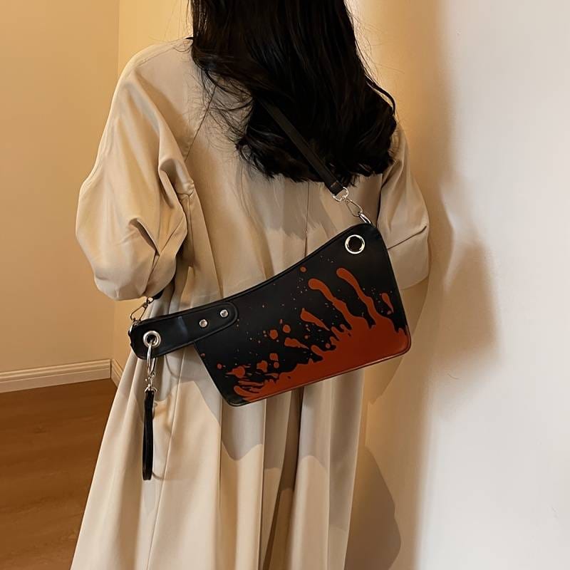 Knife Shaped Novelty Crossbody Bag