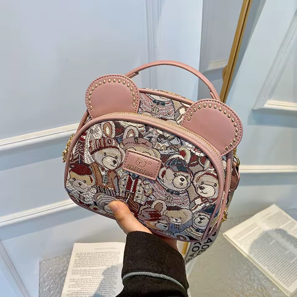 Cross body teddy Bag