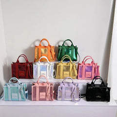 Sequence Leather tote bag
