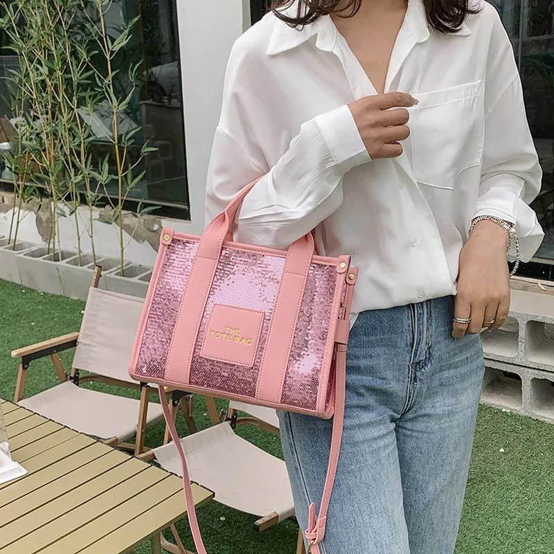 Sequence Leather tote bag
