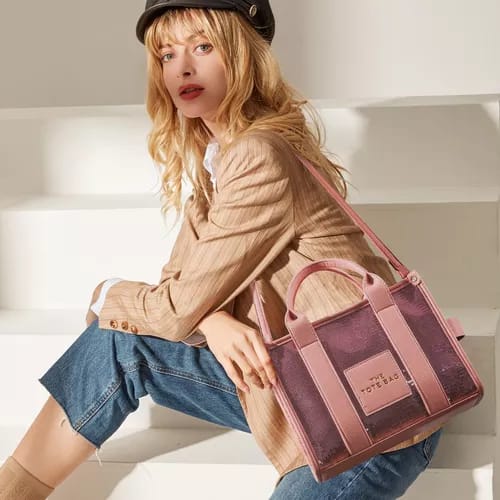 Sequence Leather tote bag