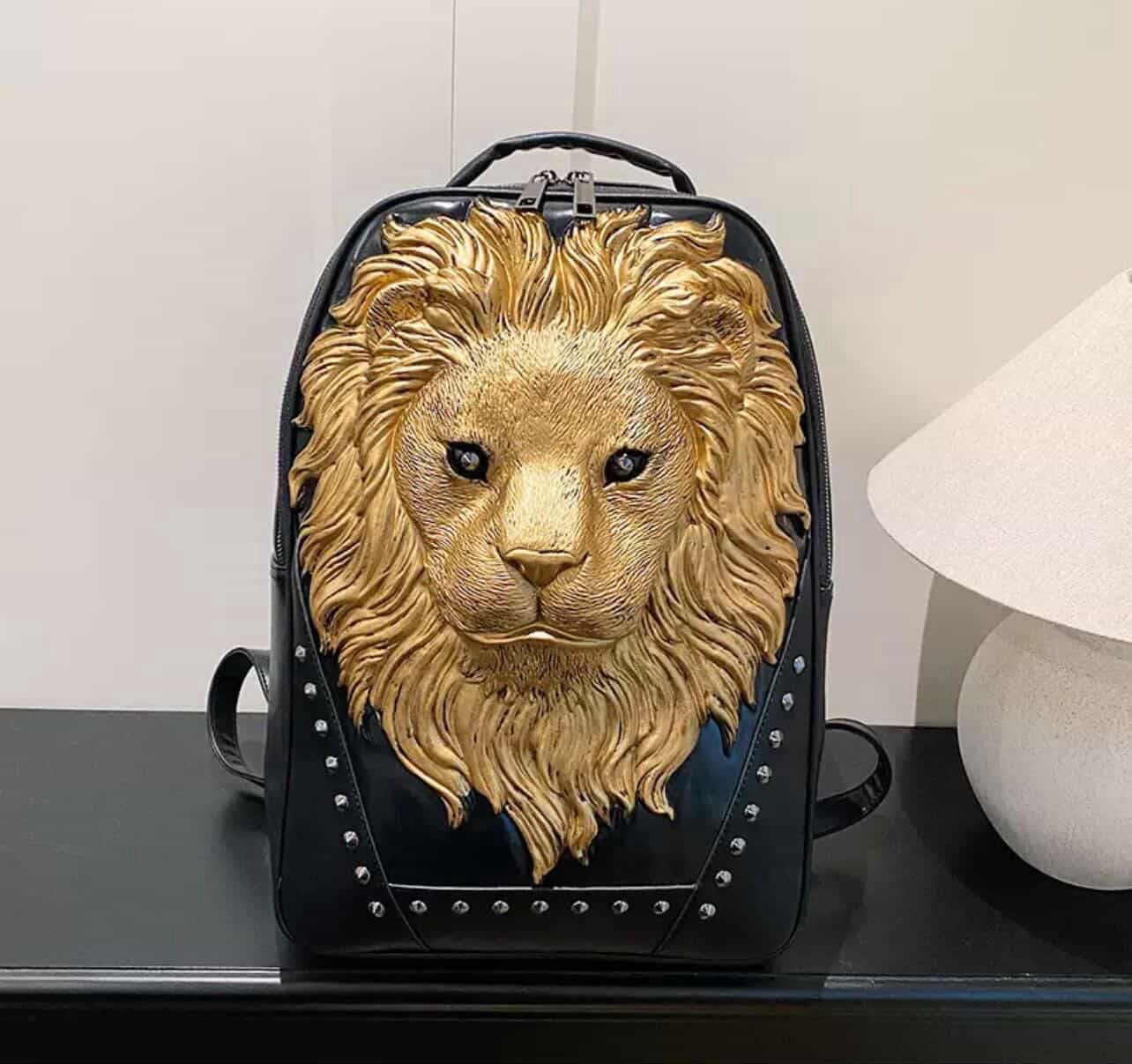 Royal Luxurious Lion Backpack