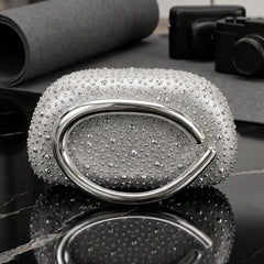 Rhinestone c Clutch Bags