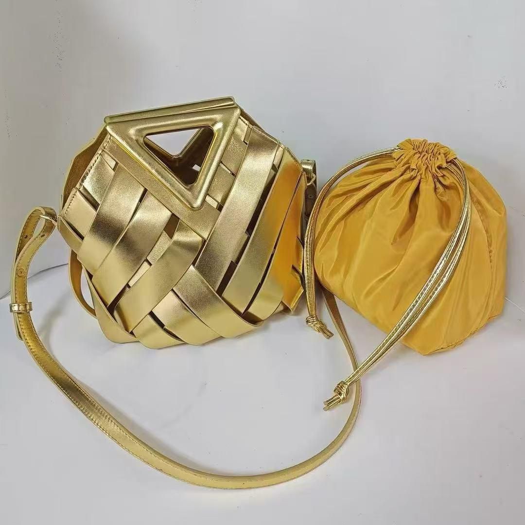 Ivory Weave Luxe Handbag