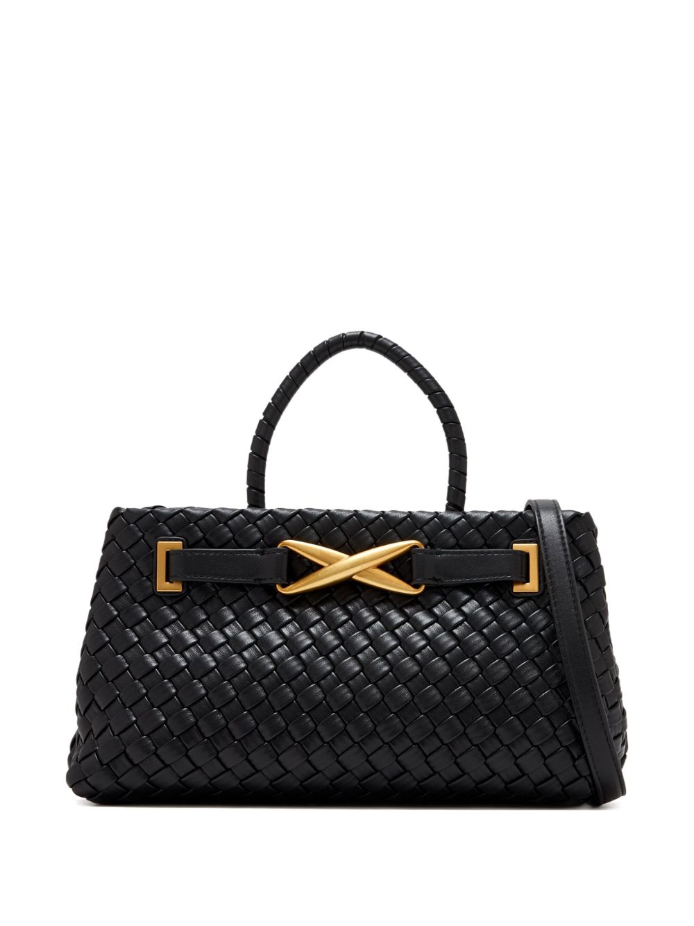 Ruby Weave Elegance Handbag