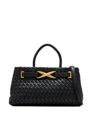 Ruby Weave Elegance Handbag