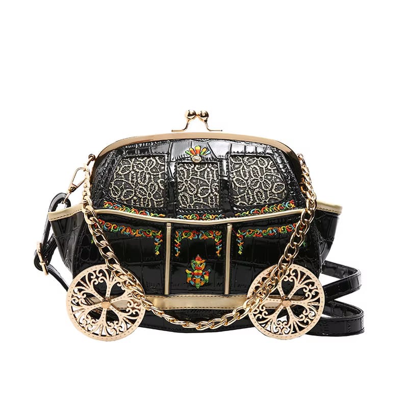 Midnight royal Carriage Sling Bag