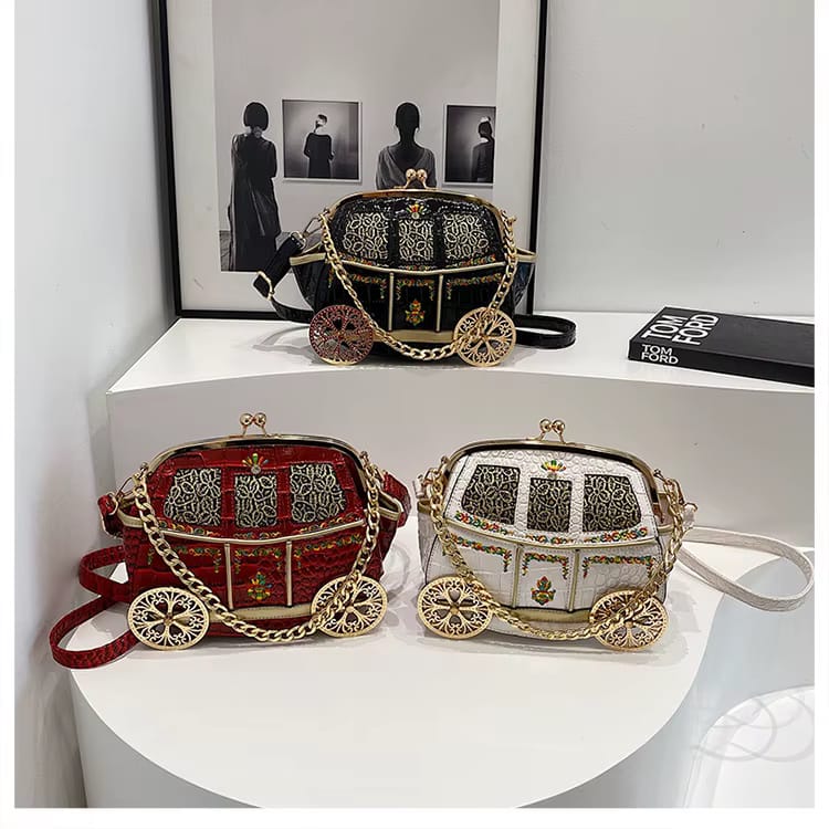 Midnight royal Carriage Sling Bag