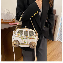 Midnight royal Carriage Sling Bag