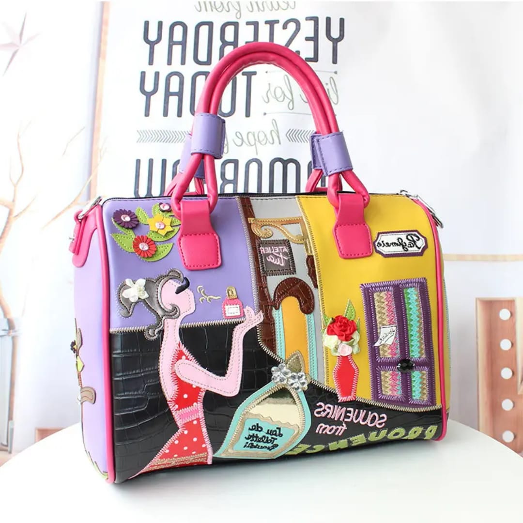 Pastel Boutique Story Satchel Bag