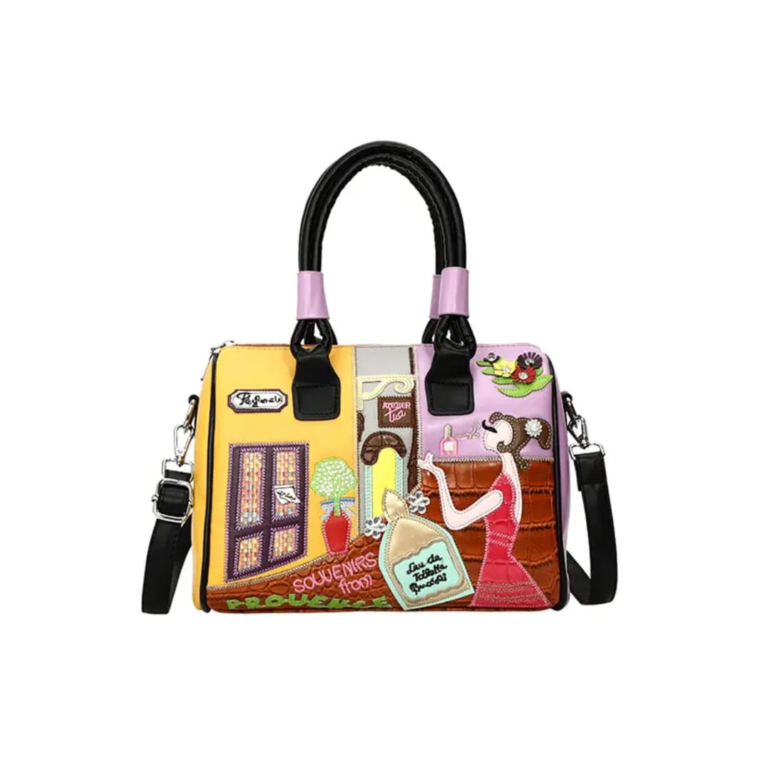 Pastel Boutique Story Satchel Bag