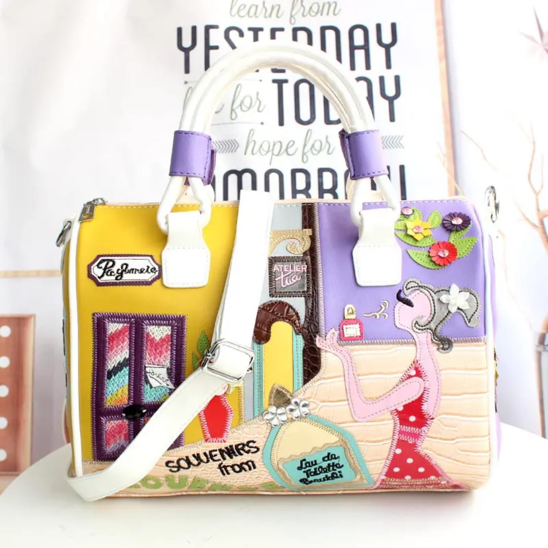 Pastel Boutique Story Satchel Bag