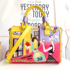 Pastel Boutique Story Satchel Bag