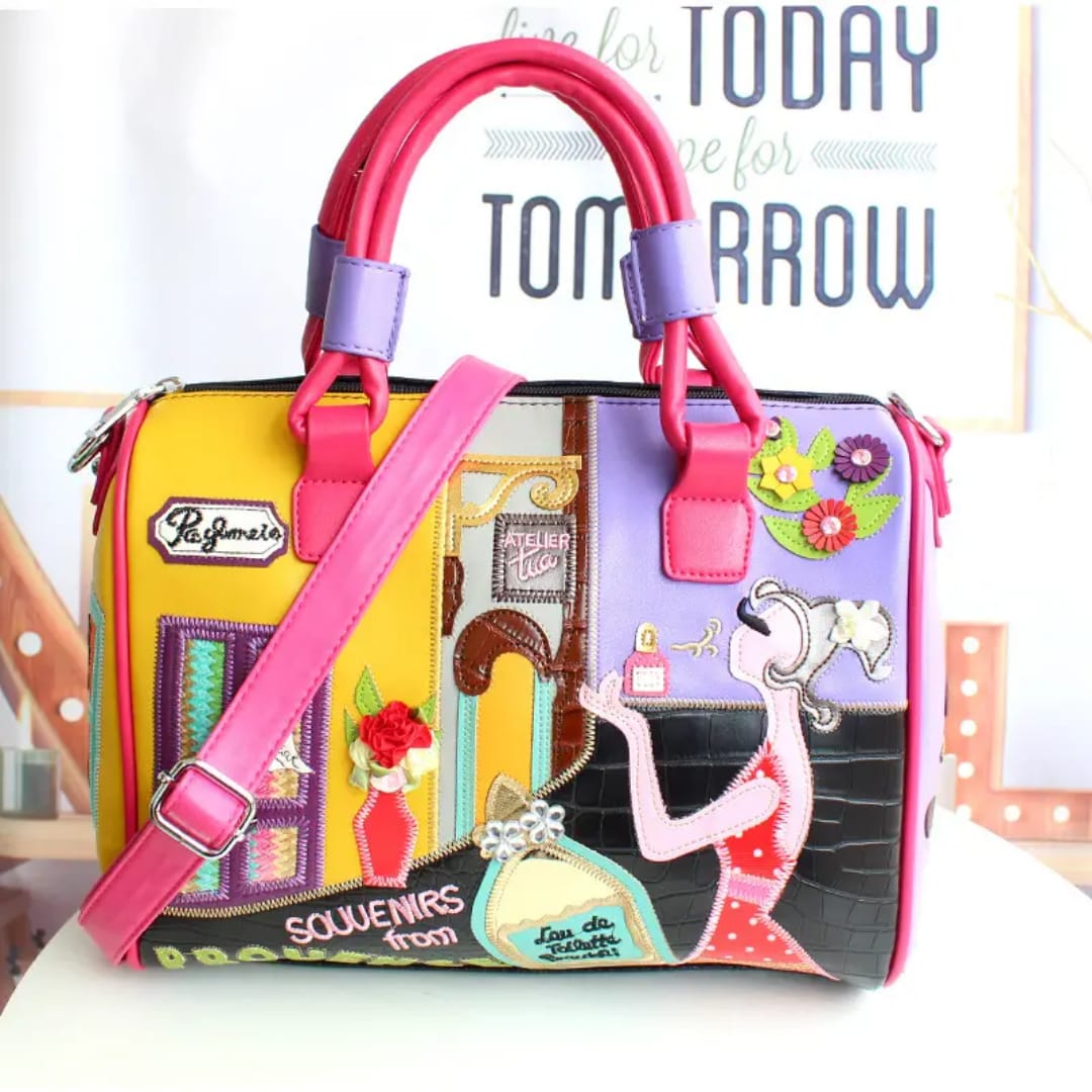 Pastel Boutique Story Satchel Bag