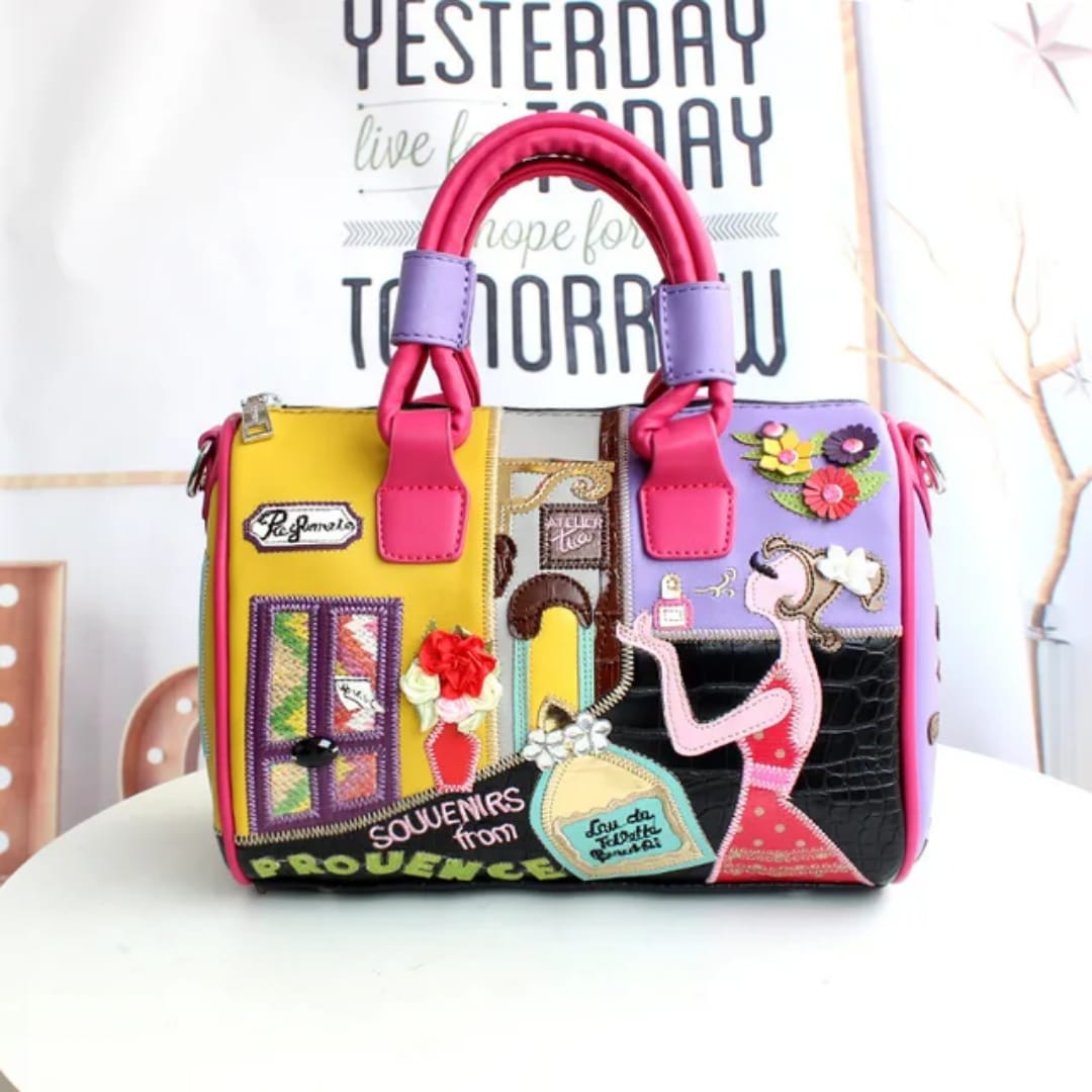 Pastel Boutique Story Satchel Bag