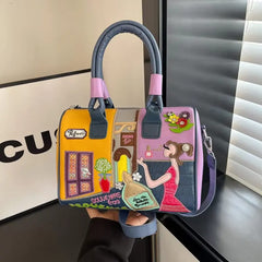 Pastel Boutique Story Satchel Bag