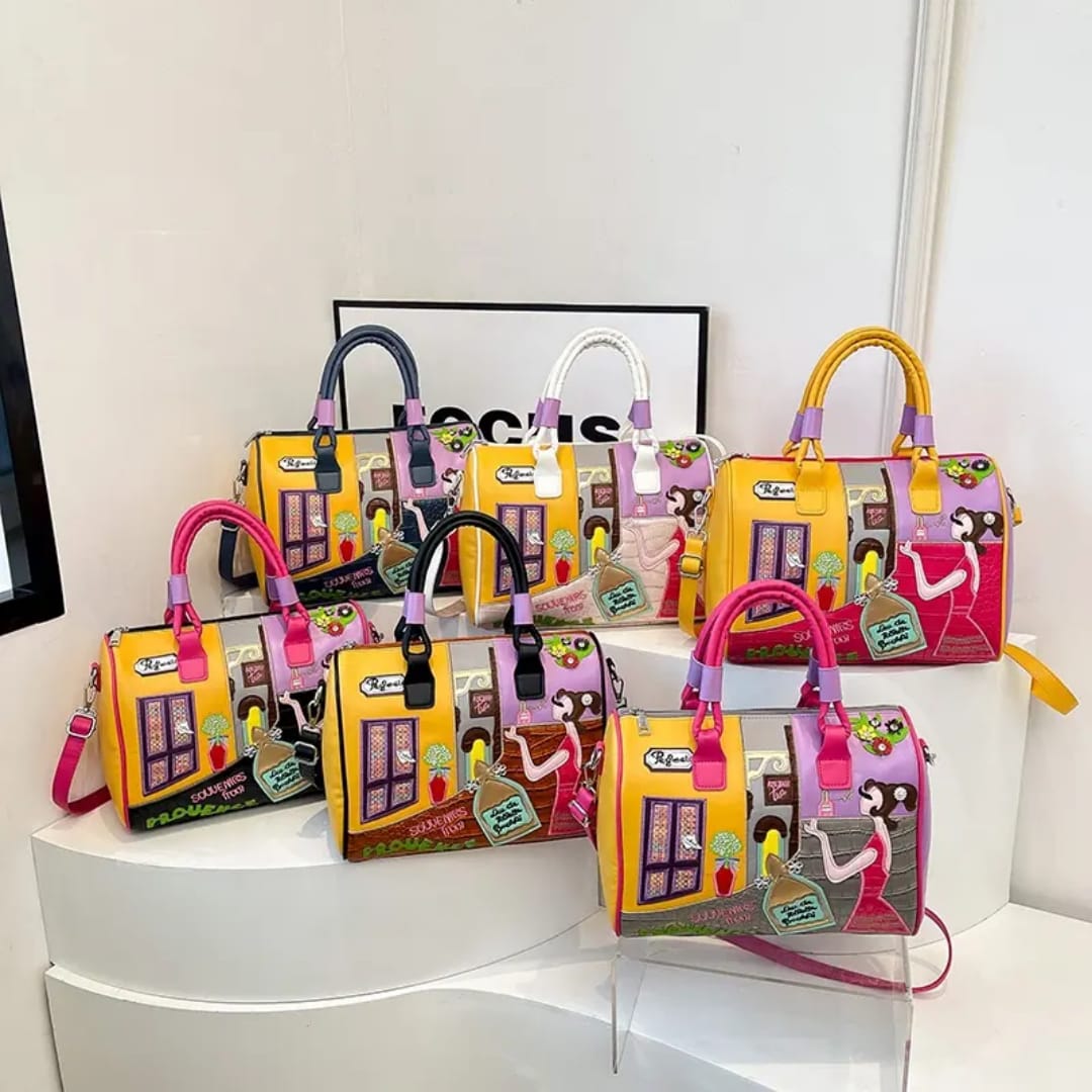 Pastel Boutique Story Satchel Bag