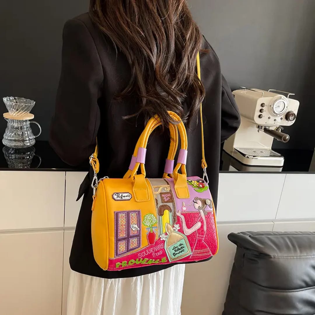 Pastel Boutique Story Satchel Bag