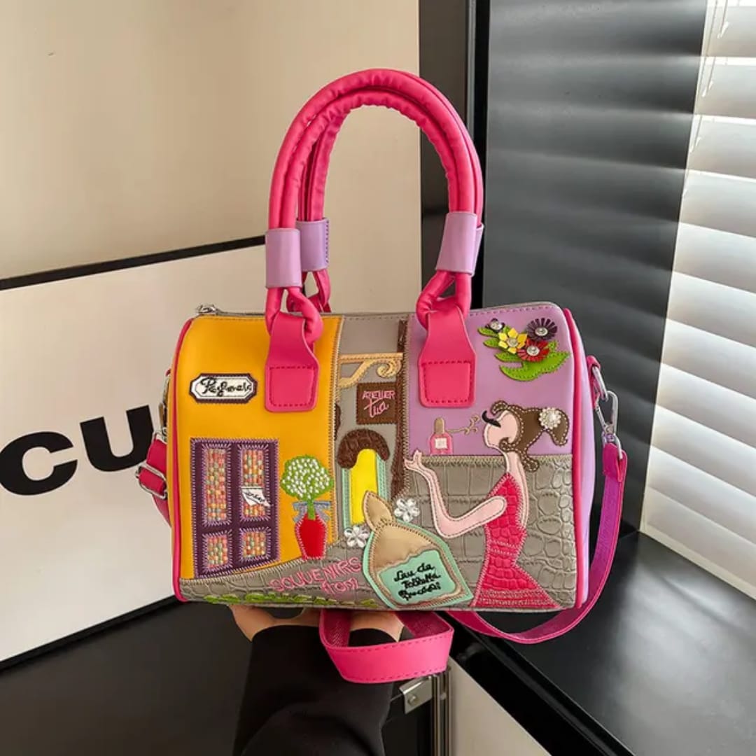 Pastel Boutique Story Satchel Bag