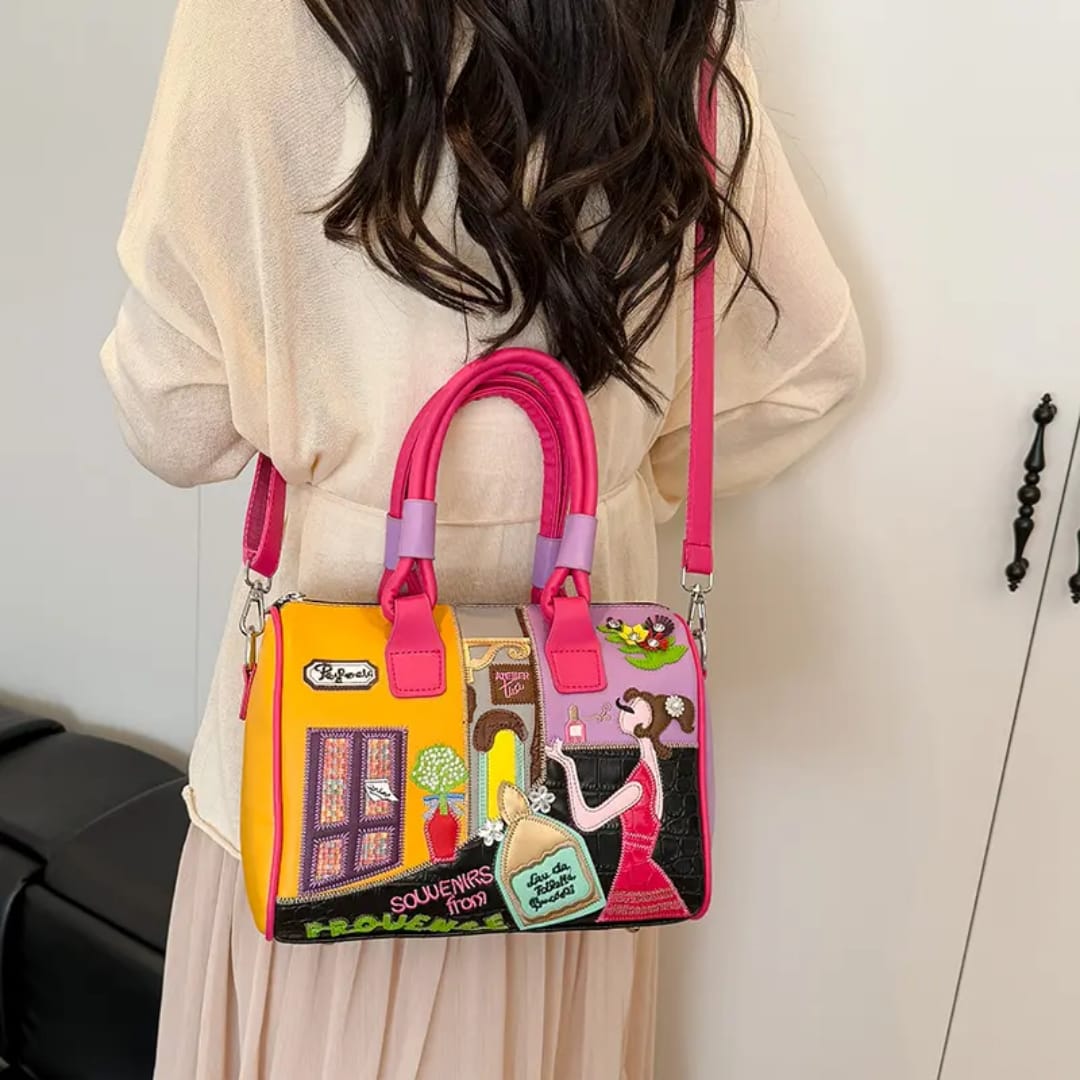 Pastel Boutique Story Satchel Bag