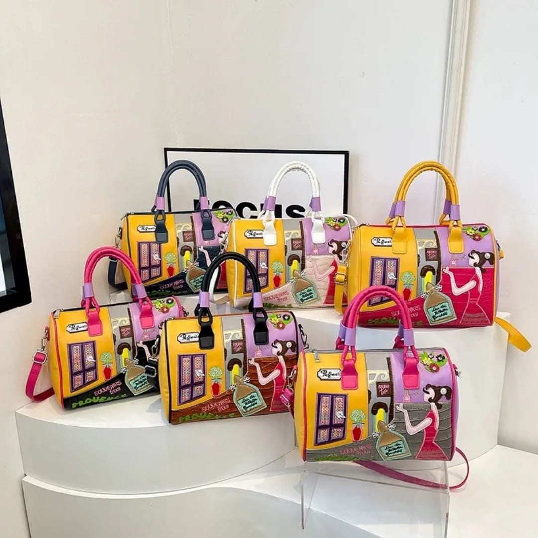 Pastel Boutique Story Satchel Bag