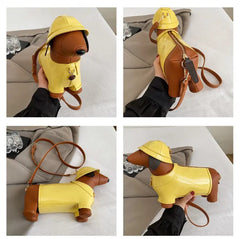 Safari Explorer Dachshund Crossbody Bag