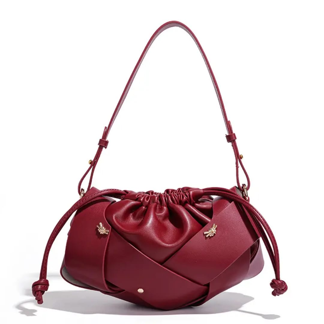 Elegant Women’s  Drawstring Shoulder Bag